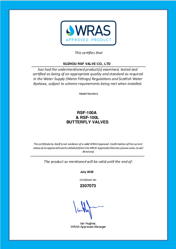 RSF Valve Manufacturing Facility